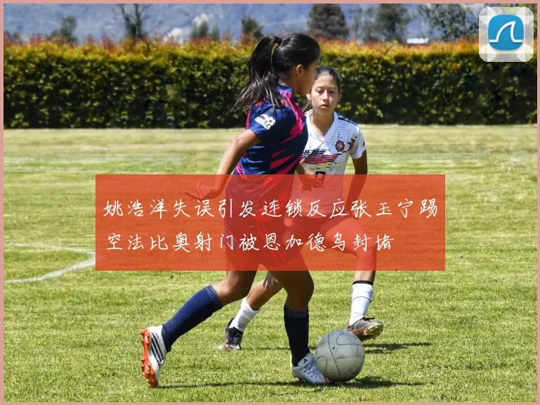 姚浩洋失误引发连锁反应张玉宁踢空法比奥射门被恩加德乌封堵