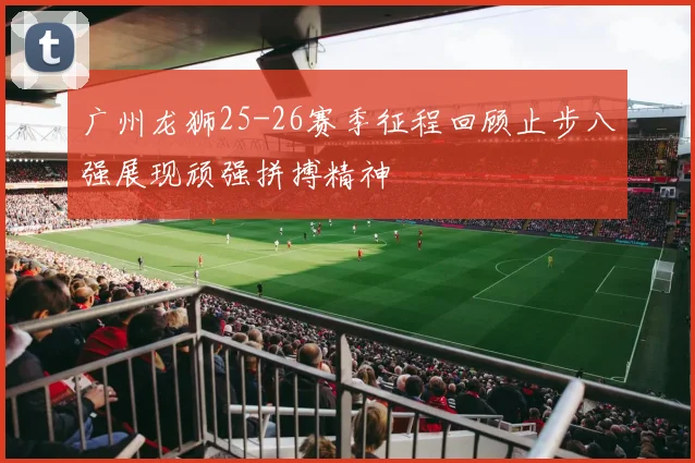 广州龙狮25-26赛季征程回顾止步八强展现顽强拼搏精神